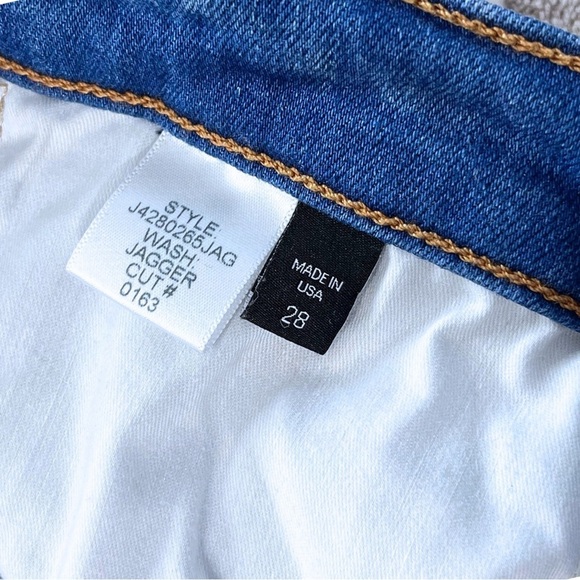 Veronica Beard Carolyn Tuxedo Stripe 10” Baby Boot Jeans - Picture 13 of 13